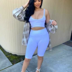 Lorlie ON MY MIND RIBBED SET